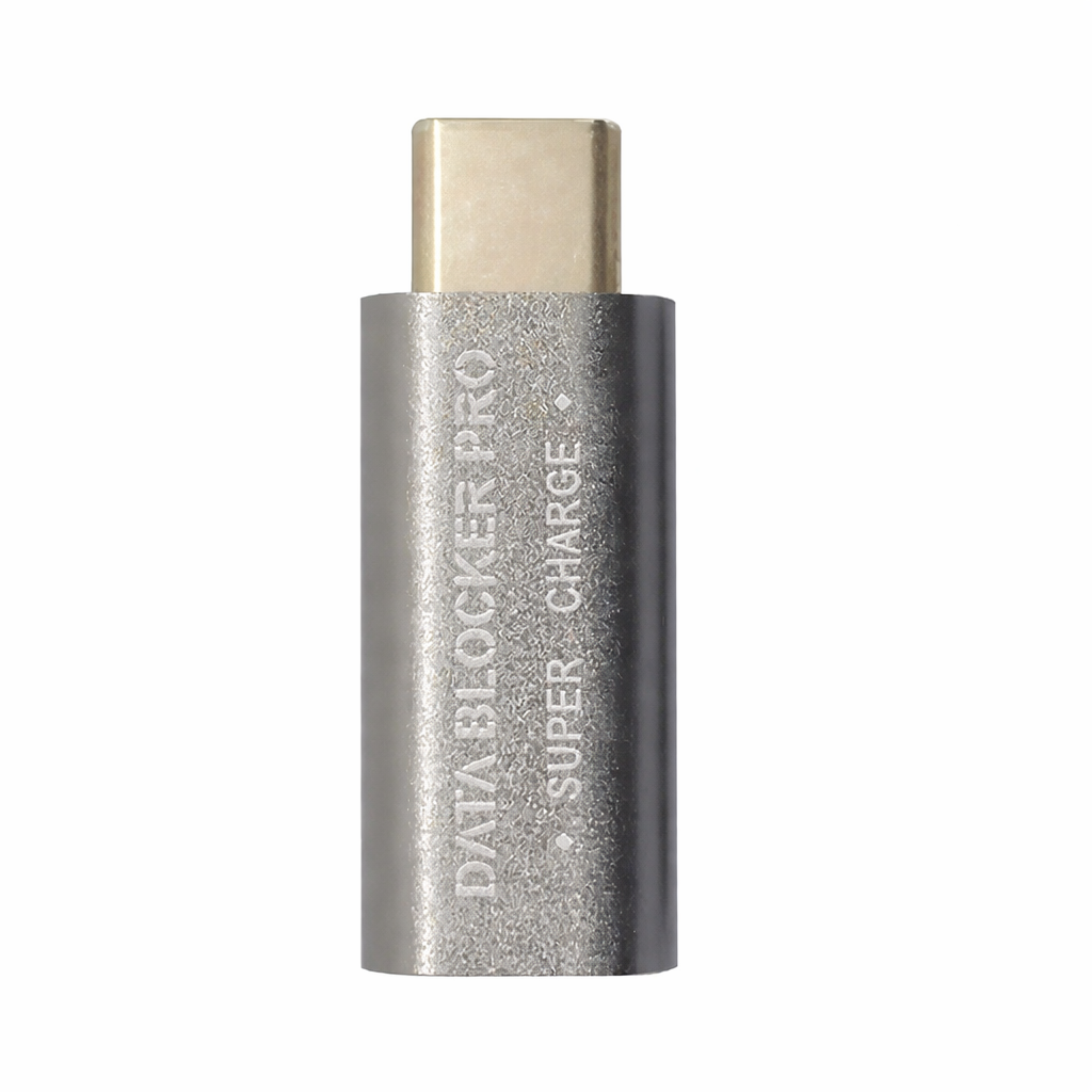 USB-C Data Blocker Secure Charging Adapter | Anti-Juice Jacking Protection