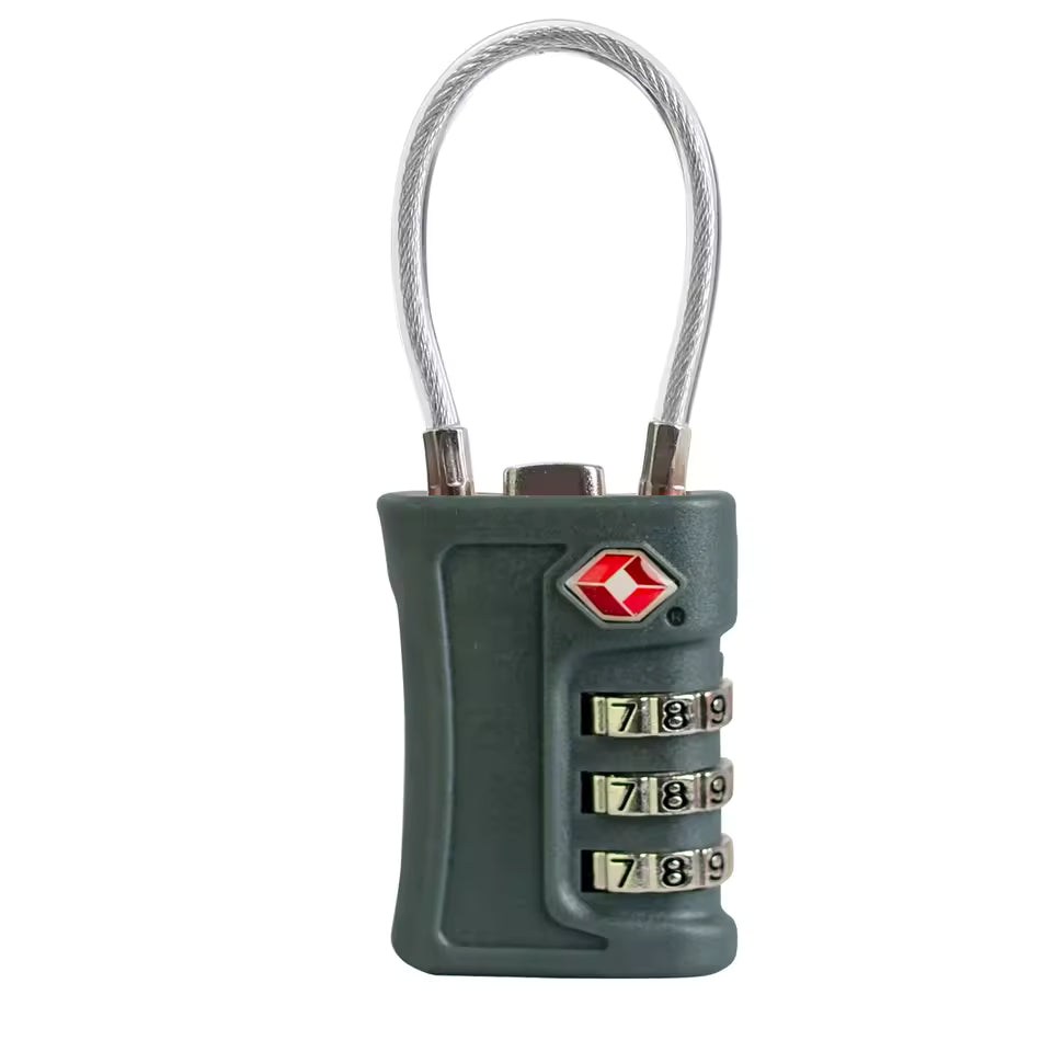 TSA Approved Luggage Lock -3 Digit Combination | Zinc Alloy