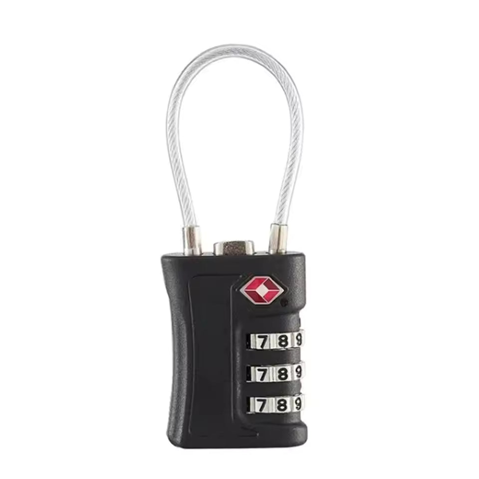 TSA Approved Luggage Lock -3 Digit Combination | Zinc Alloy