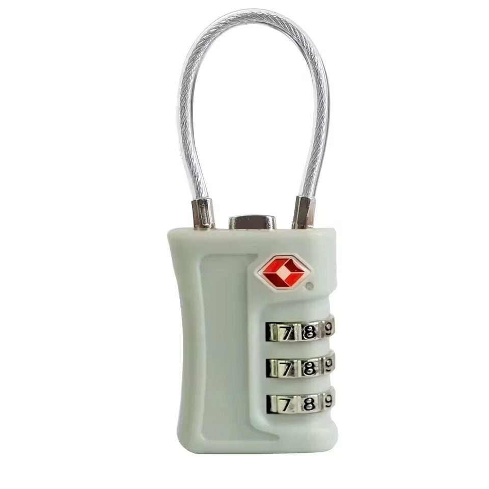 TSA Approved Luggage Lock -3 Digit Combination | Zinc Alloy