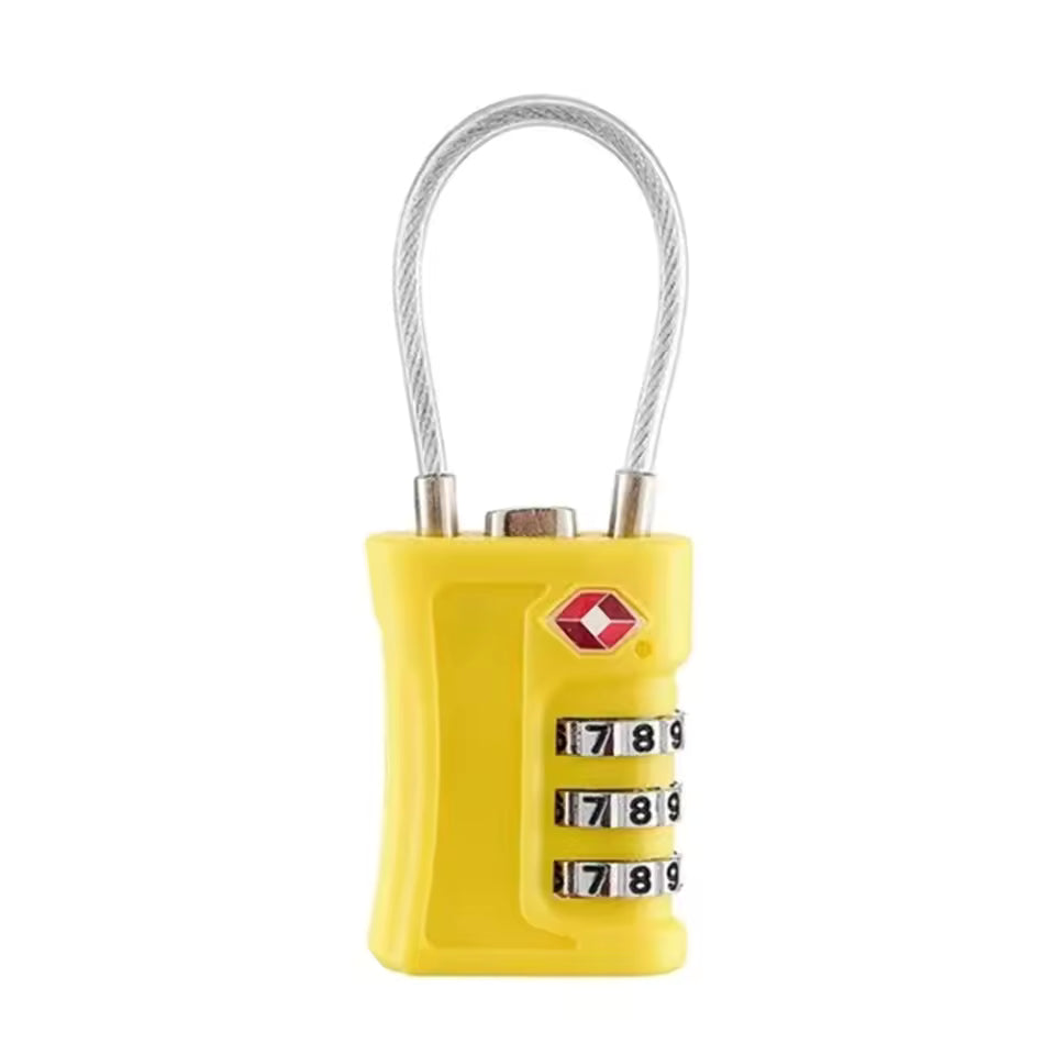 TSA Approved Luggage Lock -3 Digit Combination | Zinc Alloy