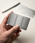 CryptoVault Steel-Metal Seed Phrase Backup Kit (25 Words, BIP39)